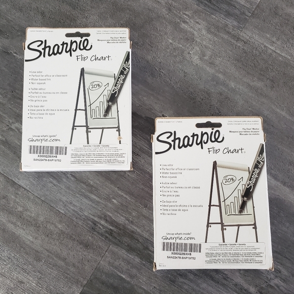 Sharpie Art Colorful Sharpie Flip Chart 8pk Marker Poshmark